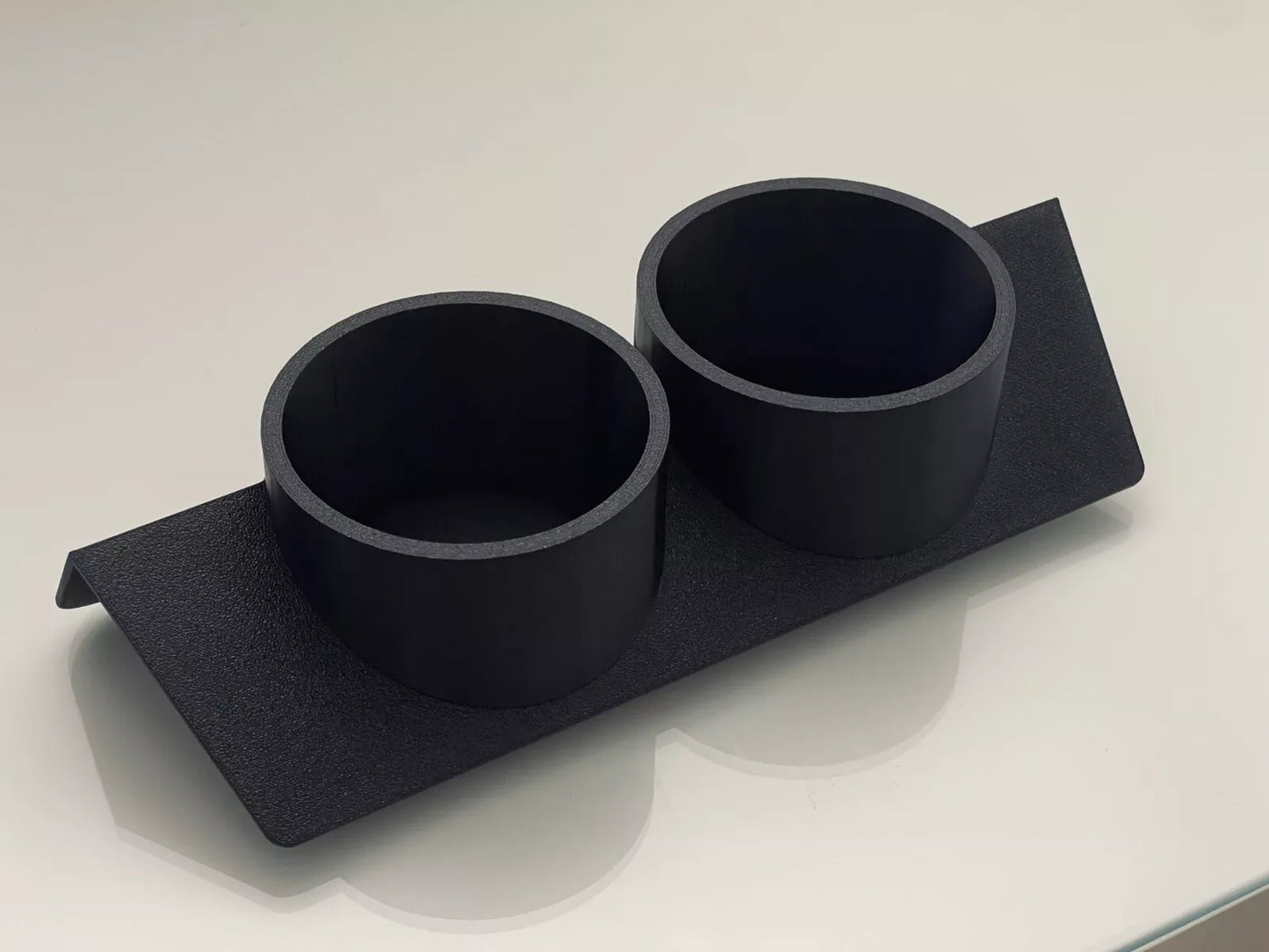Overhead view of BMW E30 Cup Holder showcasing its design