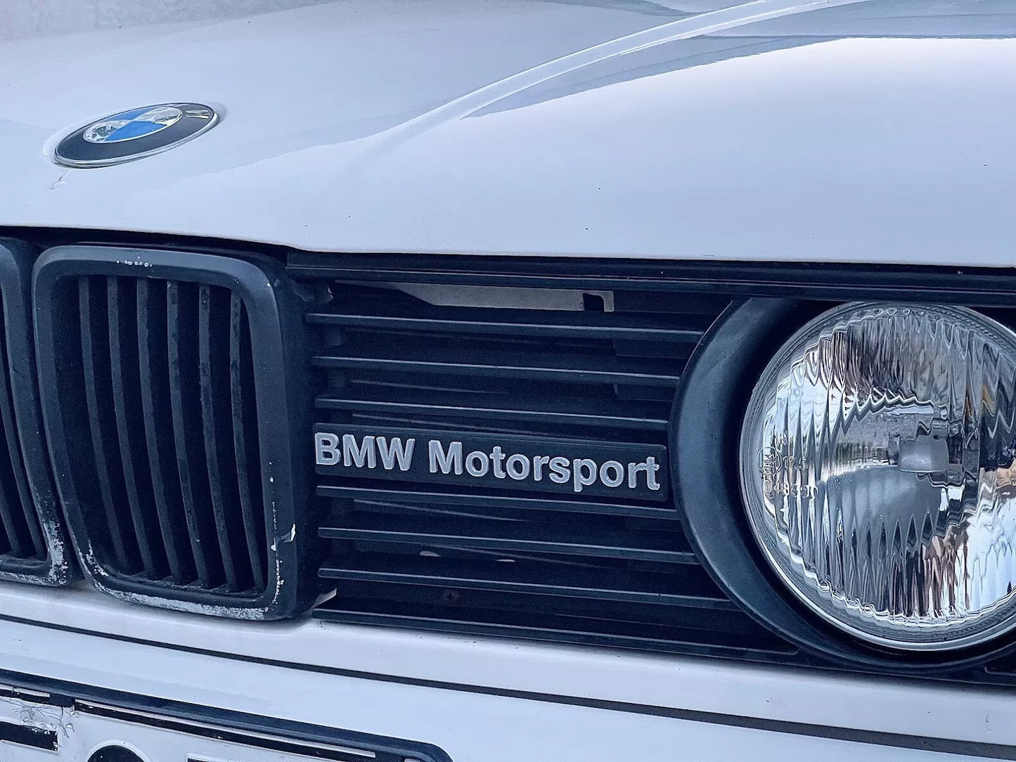 BMW Motorsport Emblem front view