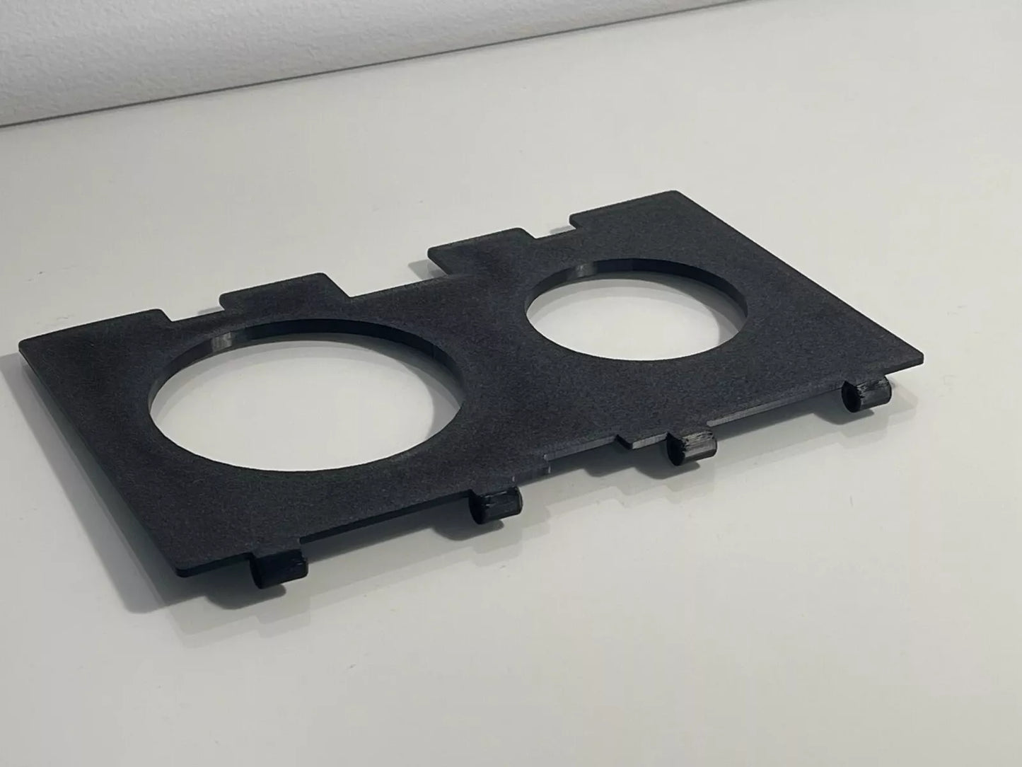 Bottom view of Honda Del Sol Cup Holder showing mounting area