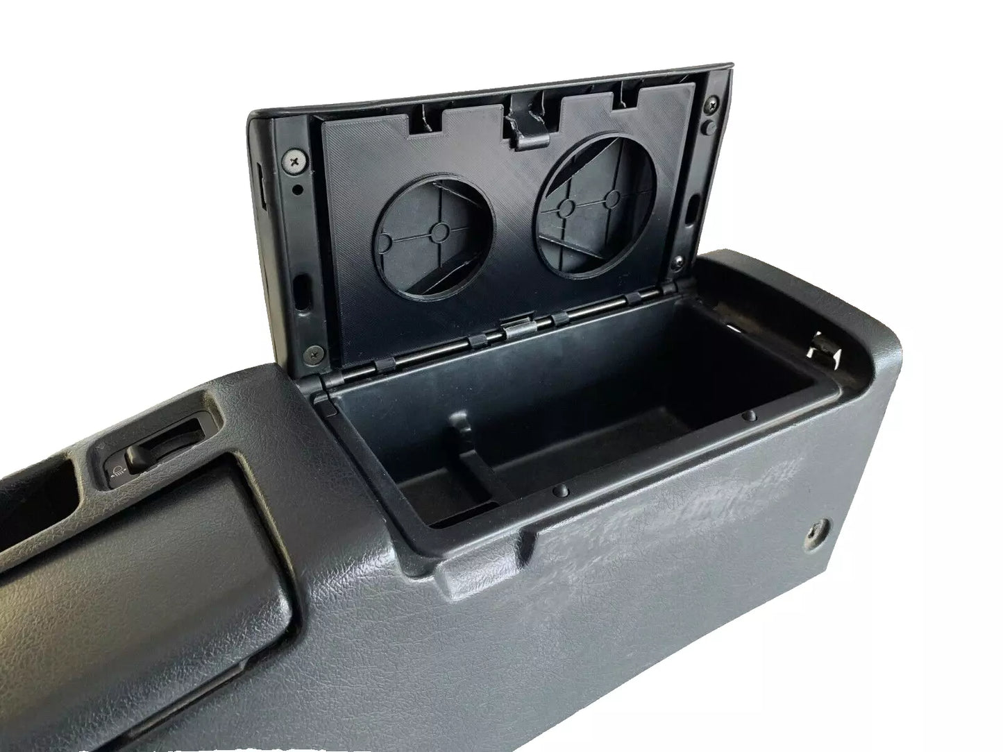 Honda Del Sol Cup Holder open, ready for use