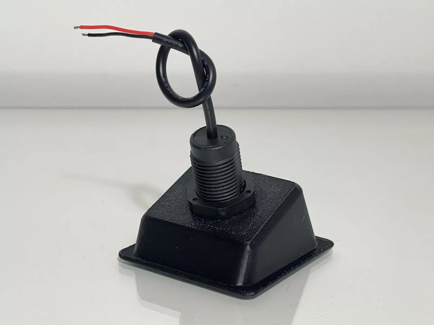 Rear view of Honda Del Sol USB Charger showing connection points