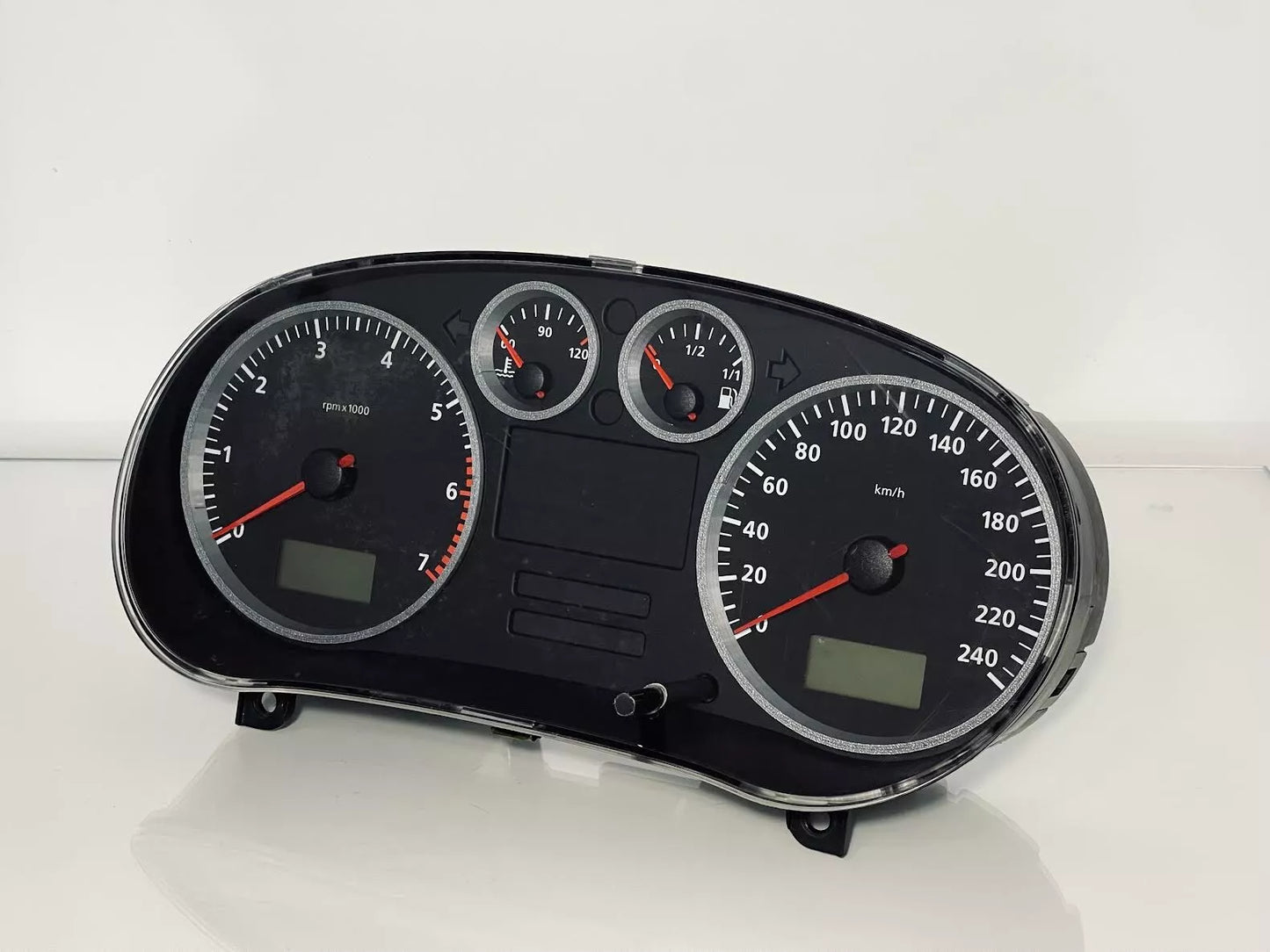 Seat Leon MK1 Gauge Cluster Rings in silver