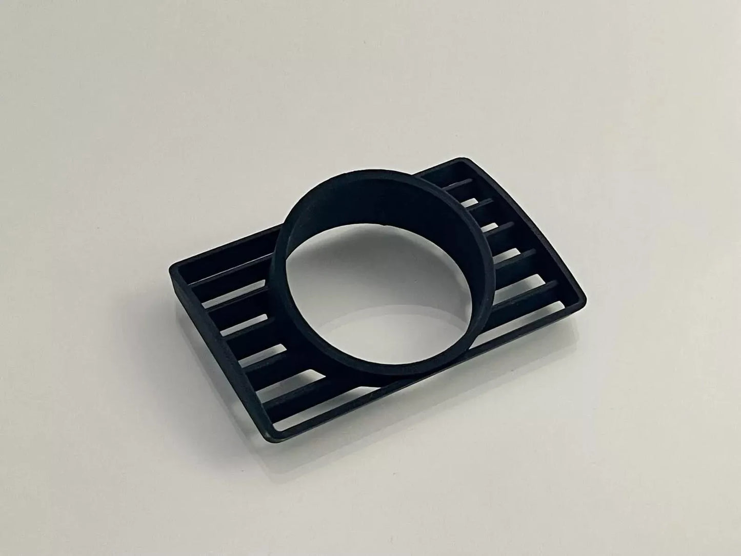 Top view of VW Golf MK5 Driver Side Gauge Pod showing design and vent integration
