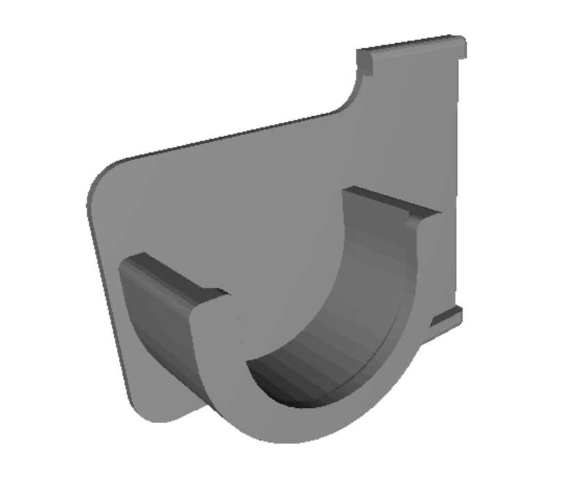 3D model of the honda civic ek gas cup holder