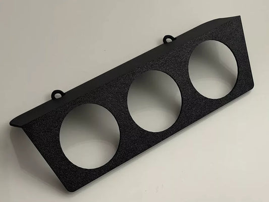 BMW E30 Ashtray Gauge Pod - overhead view displaying the overall shape of the product