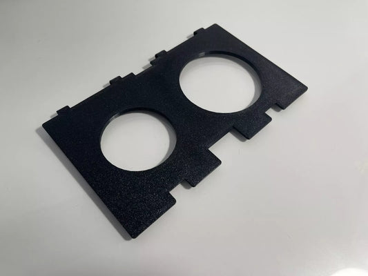 Top view of Honda Del Sol Cup Holder showing design details